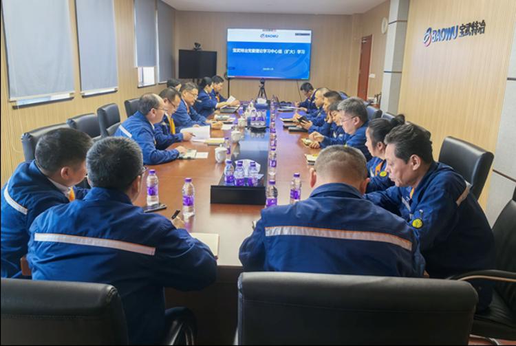 公司党委理论学习中心组（扩大）学习党的二十届四中全会精神